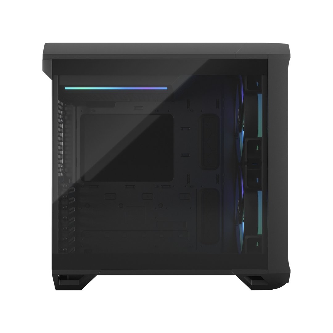 Fractal Design Torrent Compact Case, Black TG, Black - Thumbnail 2
