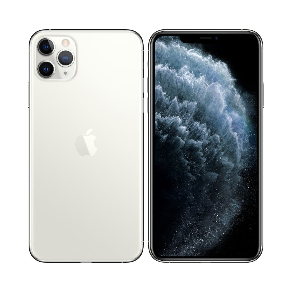 Apple iPhone 11 Pro Max, 256GB, Silver - Image 1