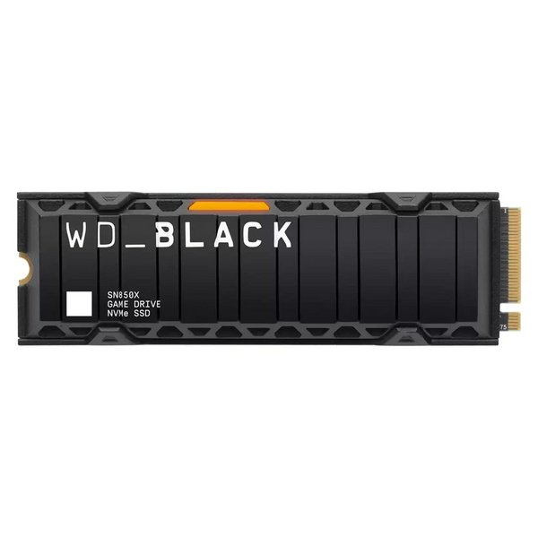 WD BLACK SN850X SSD, 2TB, M.2 2280, PCIe 4.0 x4, Black - Image 1
