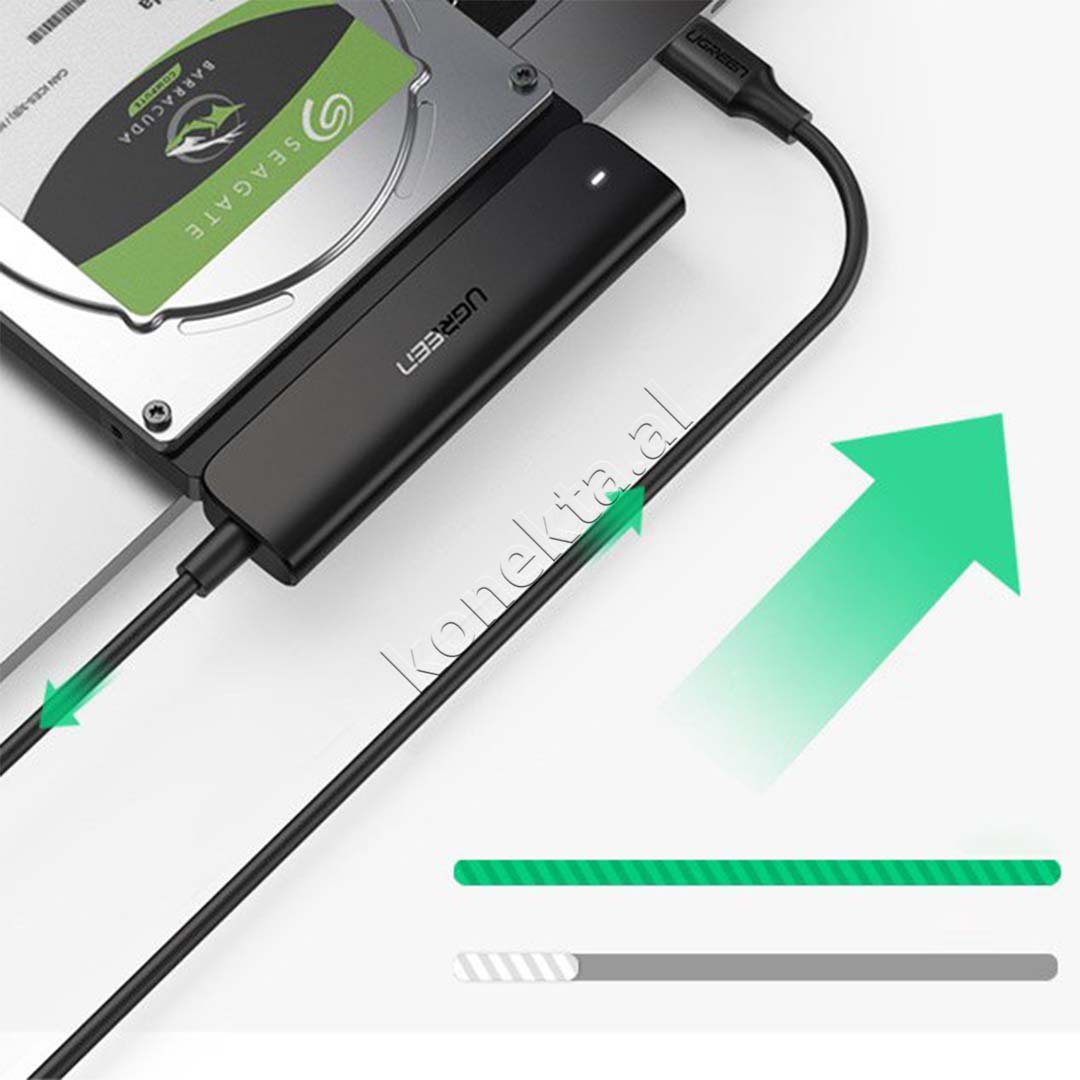 UGreen USB-A SATA Adapter 2.5" SATA III 3.0 HDD SSD - Thumbnail 5