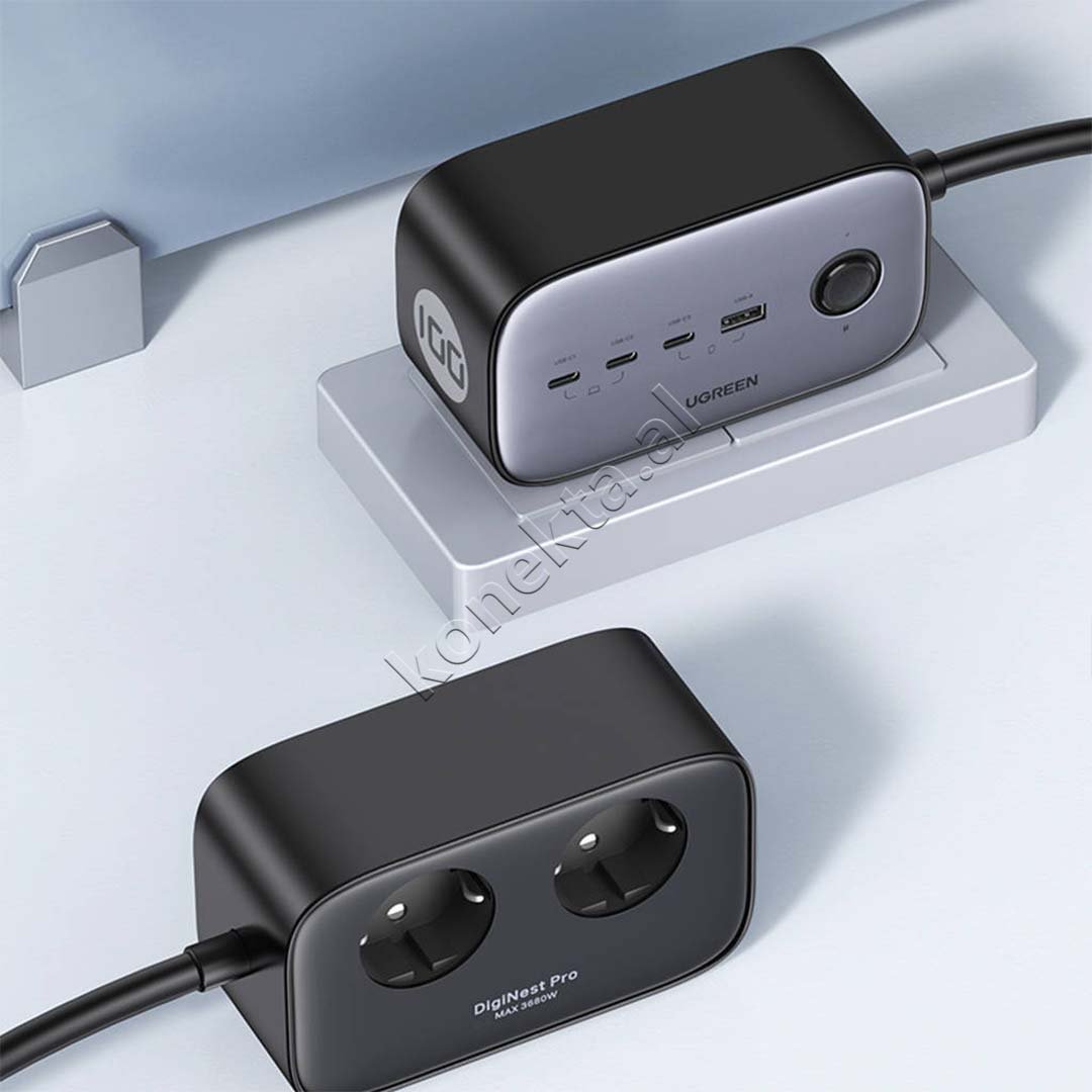 UGreen 100W Charger, Grey - Thumbnail 6