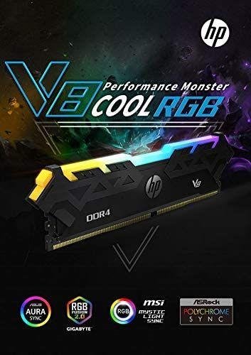 HP V8 RGB Memory, DDR4, 8 GB, 3600 MHz, CL18 - Thumbnail 6