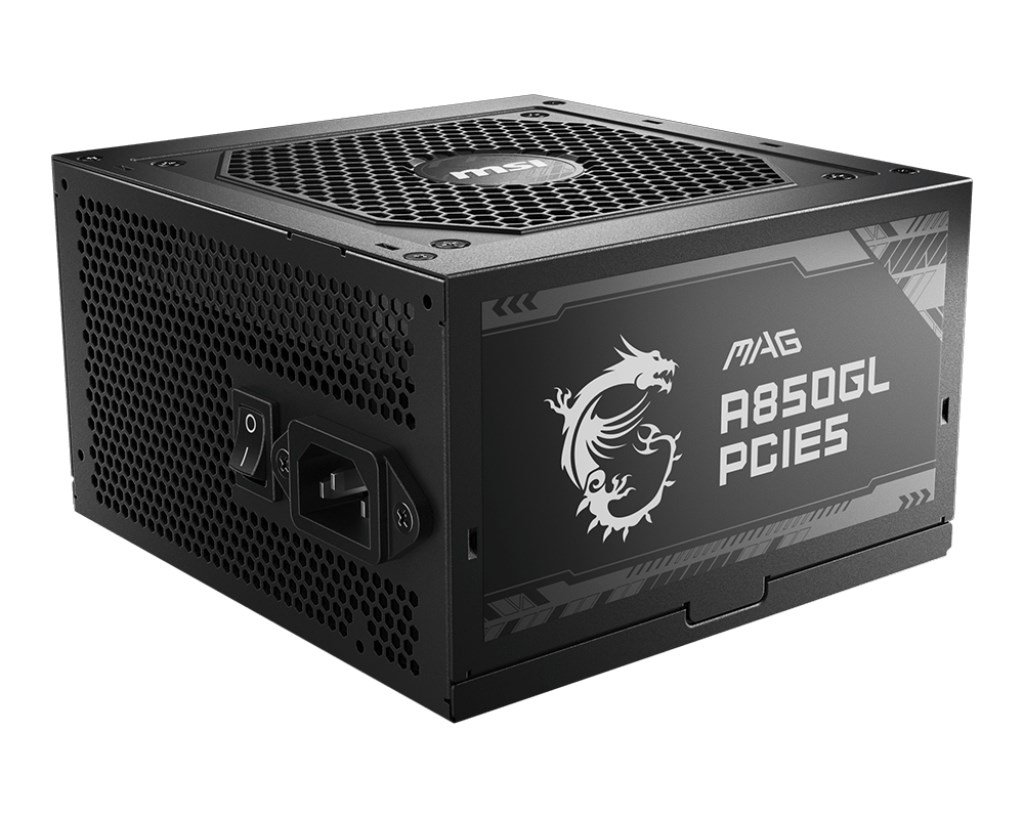 MSI MAG A850GL PCIE5 306-7ZP8A11-CE0 Power Supply, 850W - Image 1