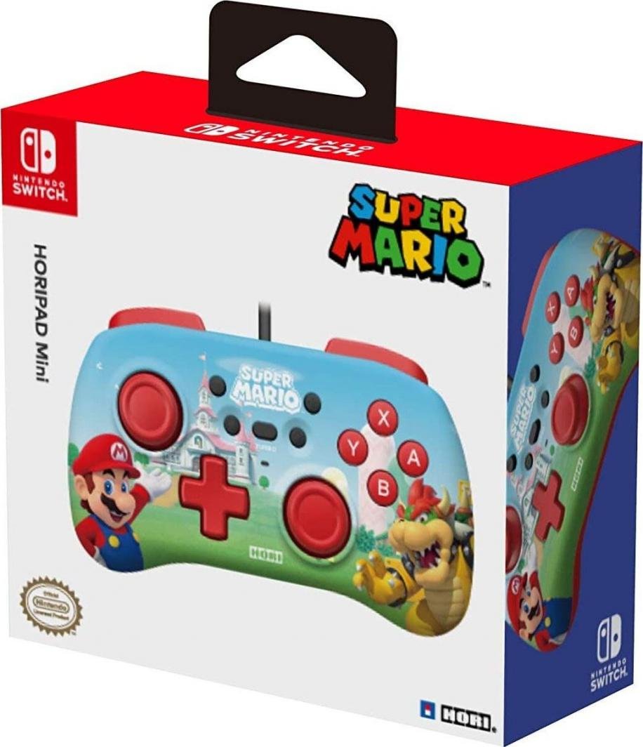 Hori Horipad Mini Controller, Red, Wired - Thumbnail 5