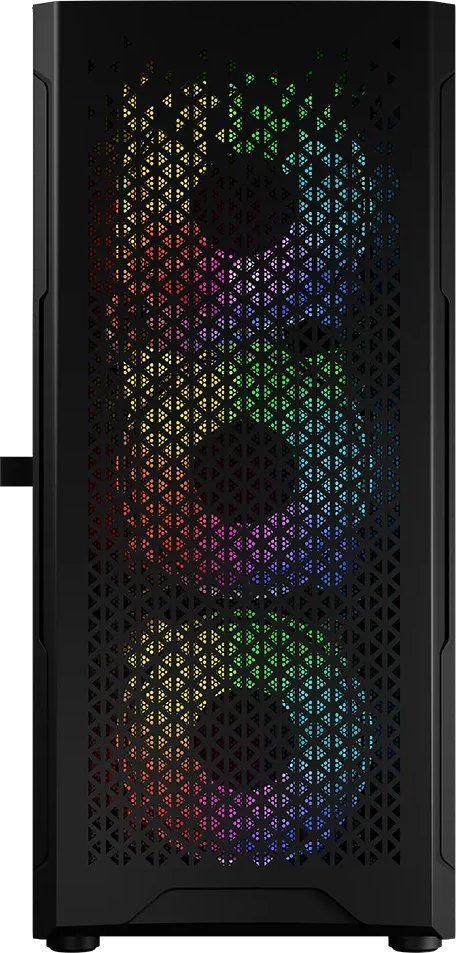 Logic Concept Aramis ARGB Case, Black, Midi Tower - Thumbnail 3