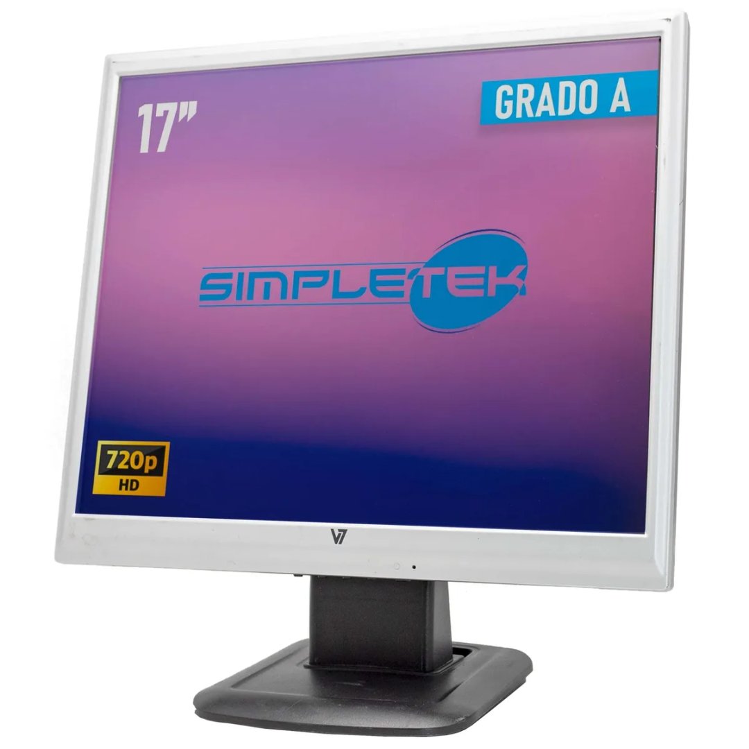 V7 VIDEOSEVEN S1711 Monitor, 17" Inch, Used - Image 1