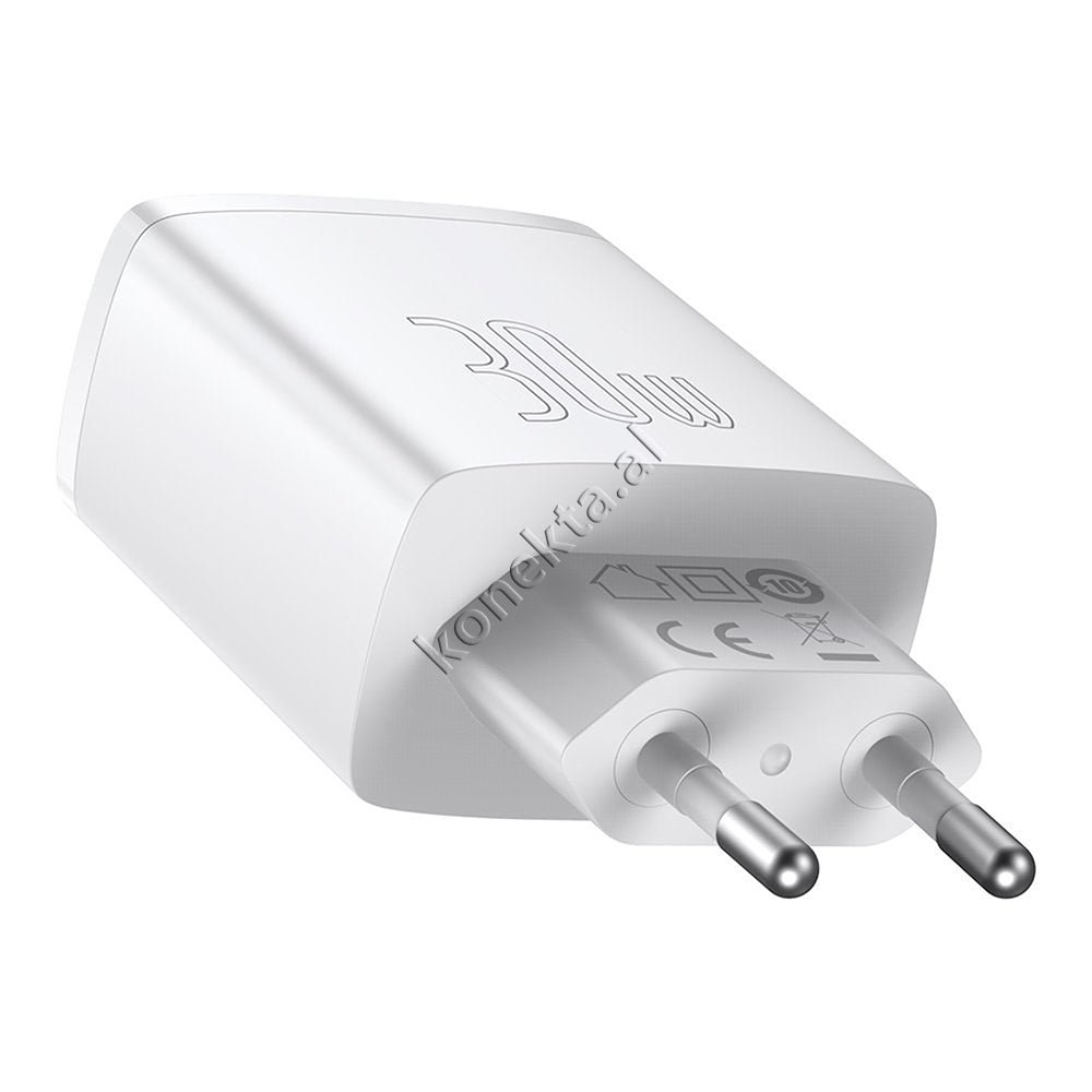 Baseus Fast Charge 30W Charger, 3 Ports - Thumbnail 18