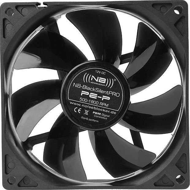 Noiseblocker BlackSilent Pro PE-P Cooler, 92 mm - Image 1