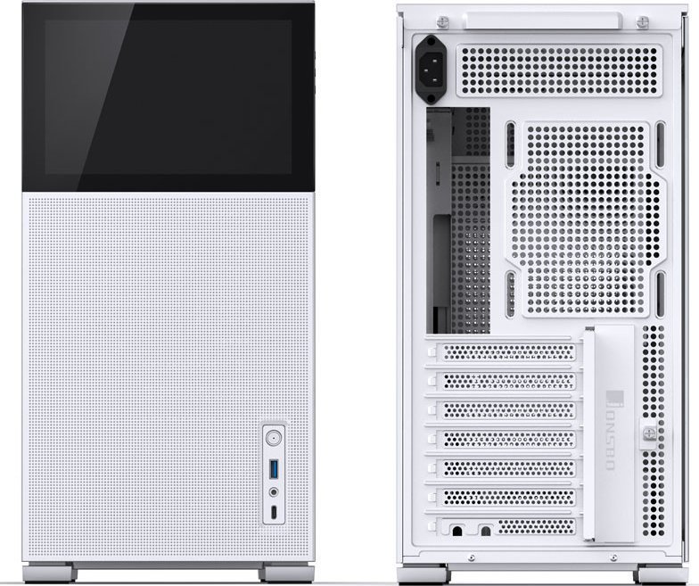 Jonsbo D41 Case, White, Mesh Screen, Midi Tower - Thumbnail 3