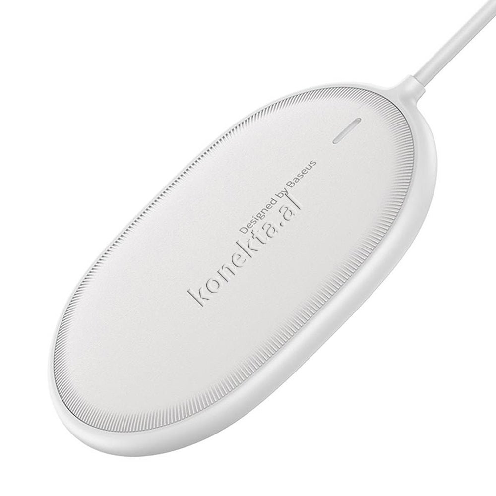 Baseus Fast Charge Wireless Charger, White, 15W - Thumbnail 7