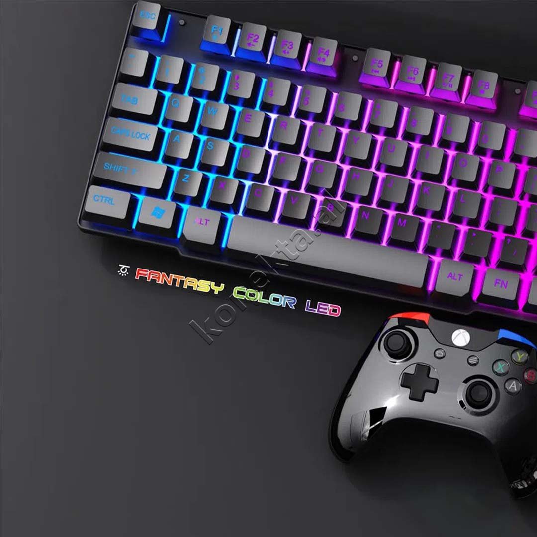 Moxom Gaming Keyboard RGB - Thumbnail 5