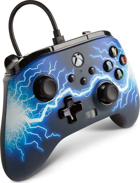PowerA Arc Lightning Controller, Wired, Blue - Thumbnail 2