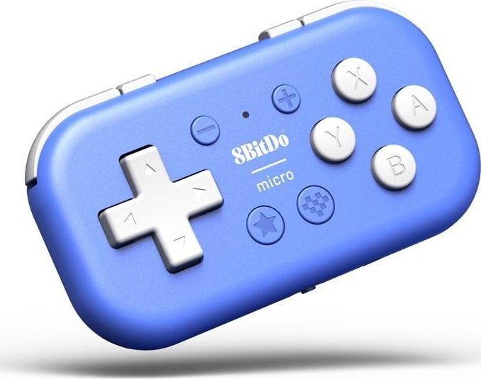 8BitDo Micro Controller, Wireless, Blue - Image 1