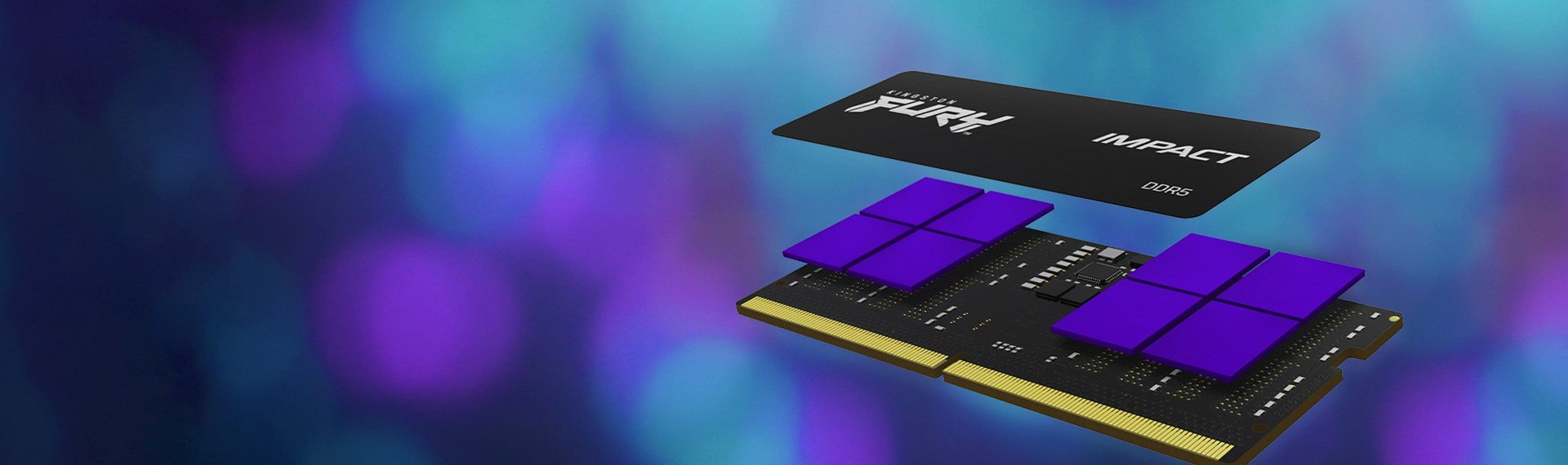 Kingston FURY Impact Memory 16GB DDR5, 4800MT/s, SODIMM CL38, Black - Thumbnail 15