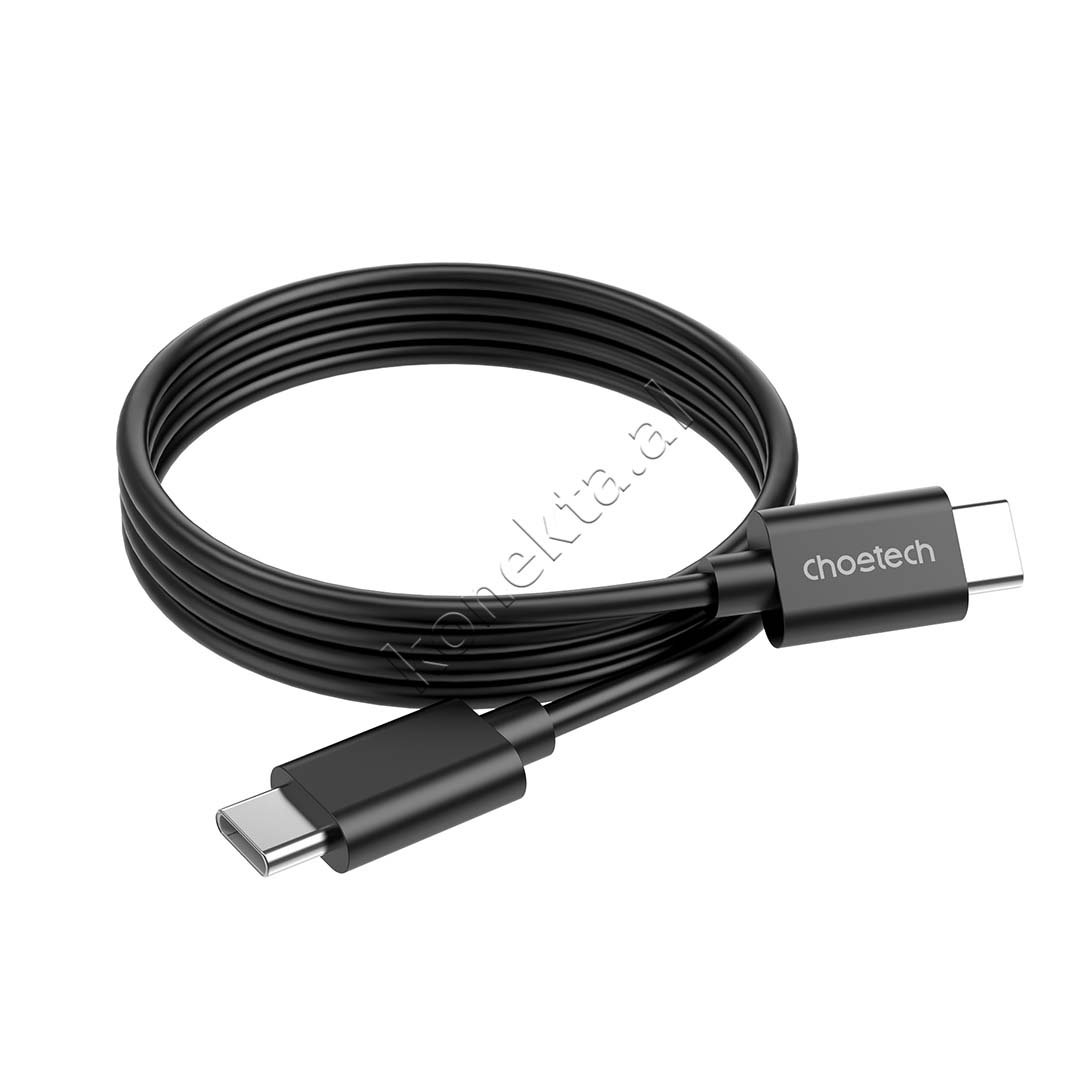 Choetech Type-C Charging Cable, 1m, Black - Image 1
