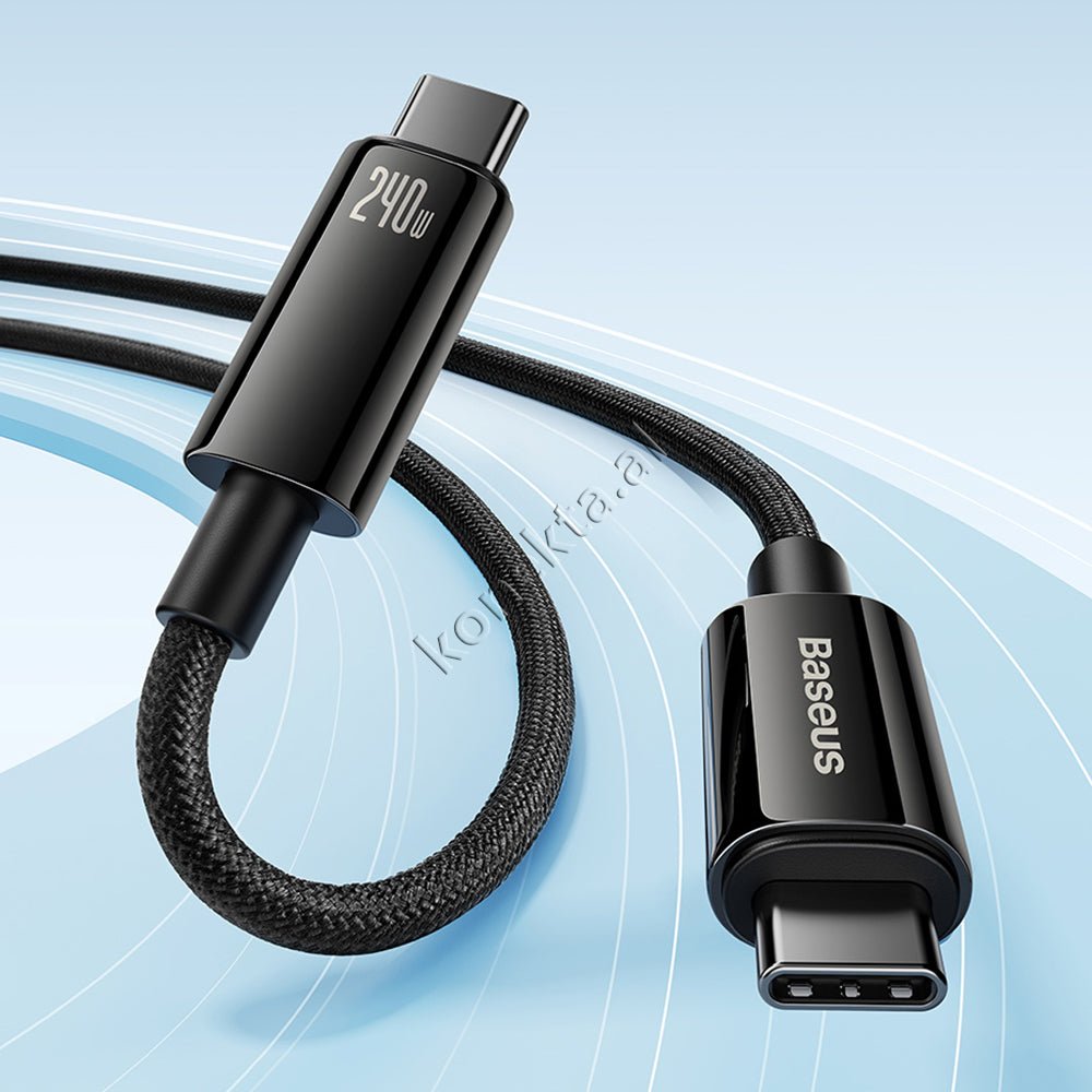 Baseus Type-C Charging Cable, 240W - Thumbnail 8