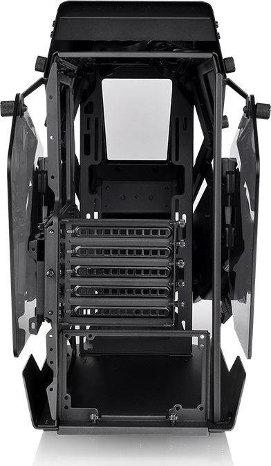 Thermaltake AH T200 Micro Case, Black, Mini Tower - Thumbnail 6