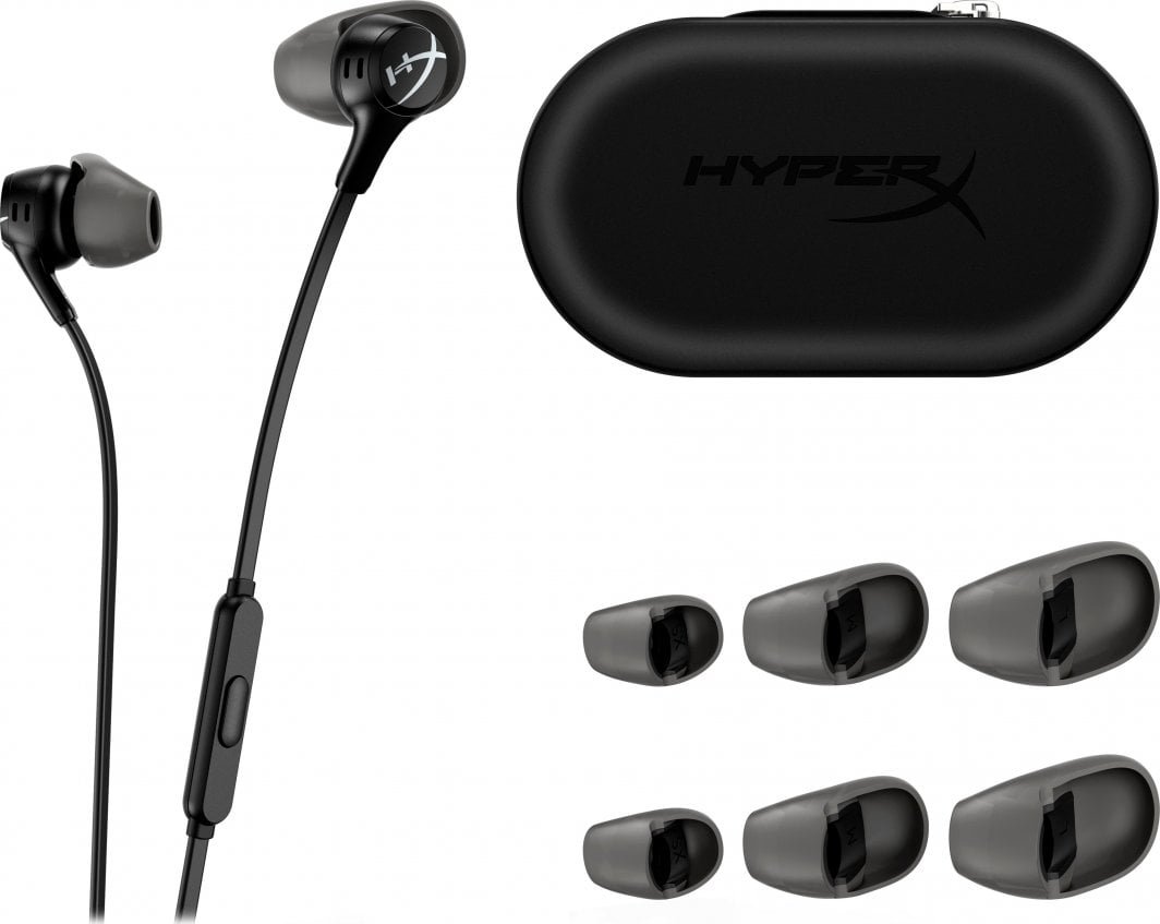 HyperX Cloud II Headphones, Black - Thumbnail 3