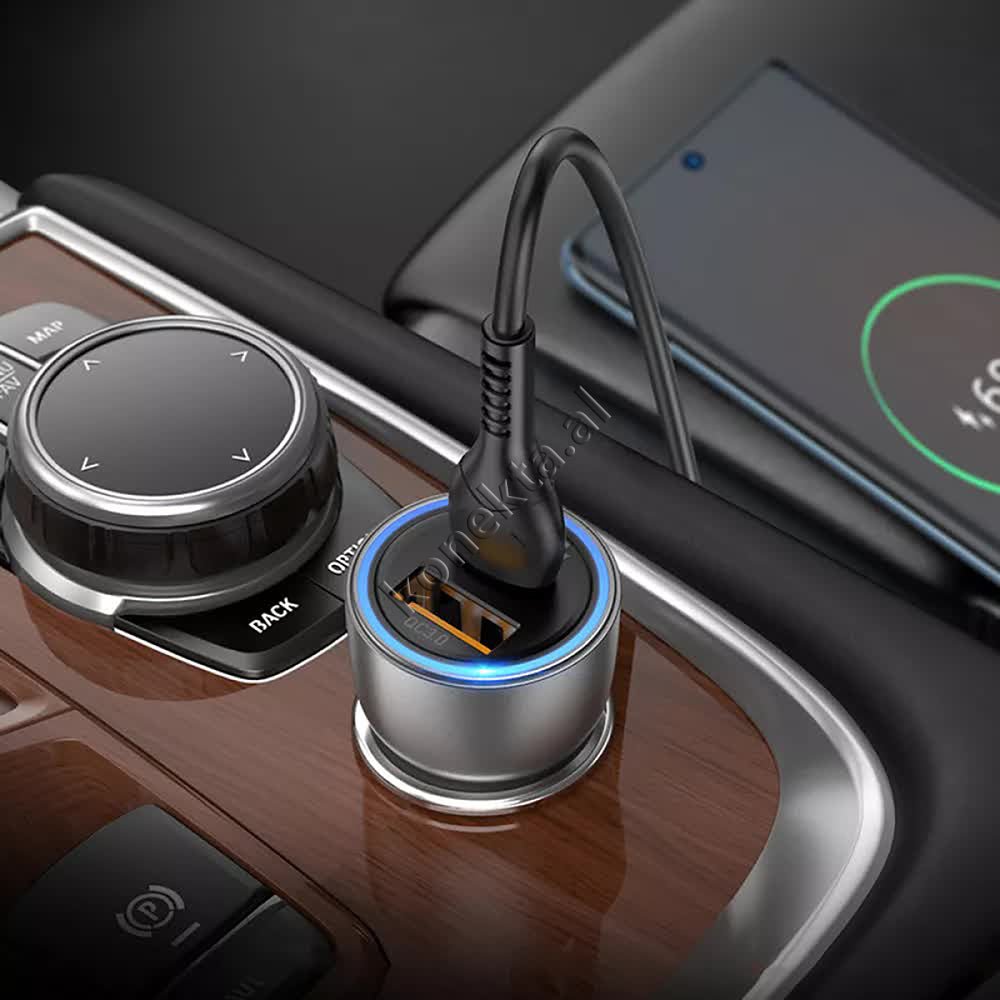 HOCO Car Charger 43W - Thumbnail 3