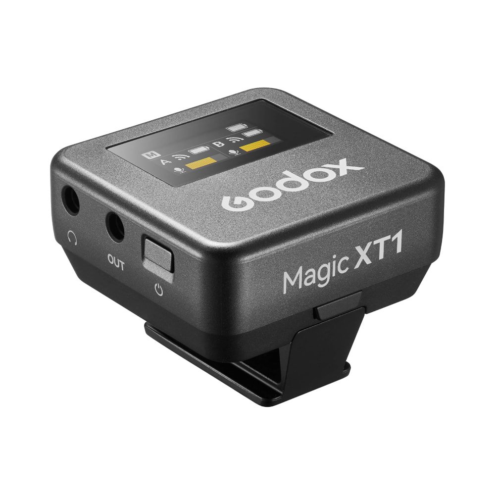 Godox Magic XT1-CL 2-Person Wireless Microphone System with USB-C and Lightning Adapters - Thumbnail 5