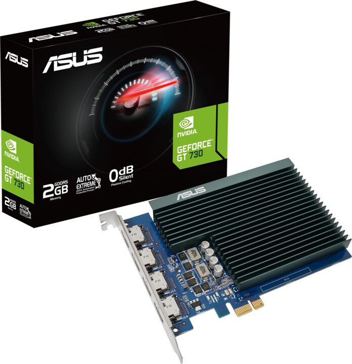Asus GeForce GT 730 2GB GDDR5 Graphics Card - Thumbnail 4