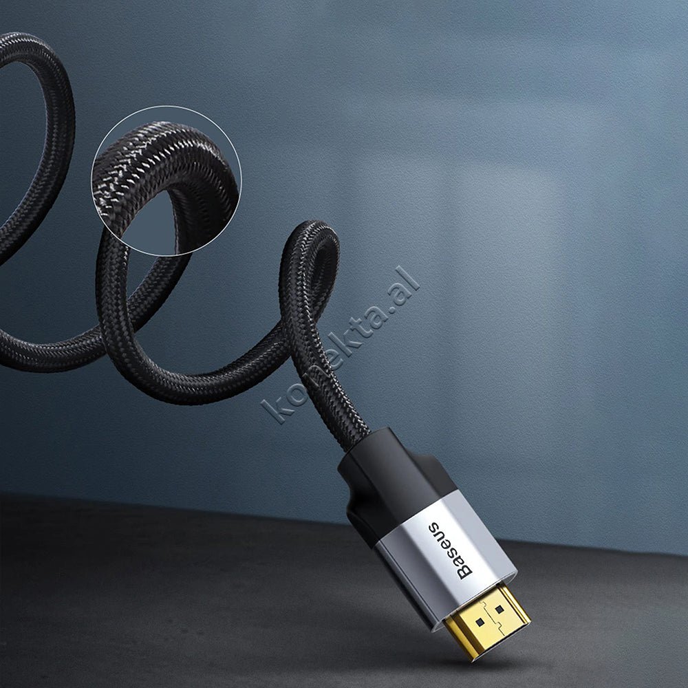 Baseus DVI-HDMI Cable, 2m, Grey - Thumbnail 7