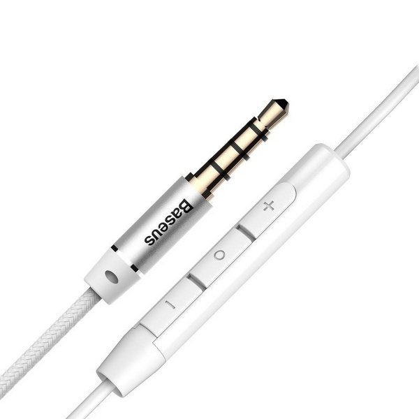 Baseus Encok H06 NGH06-0S Headphones, Silver - Thumbnail 3