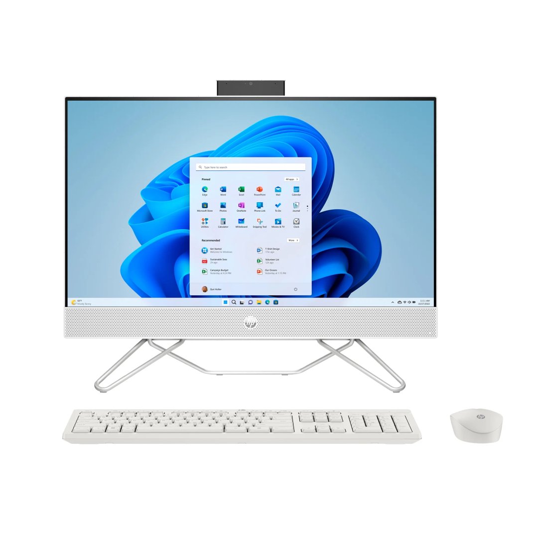 HP 24-CB1023 AIO Desktop, 23.8" Full HD Touchscreen, Core i3-1215U, 8GB RAM, 256GB SSD, Win11 - Image 1
