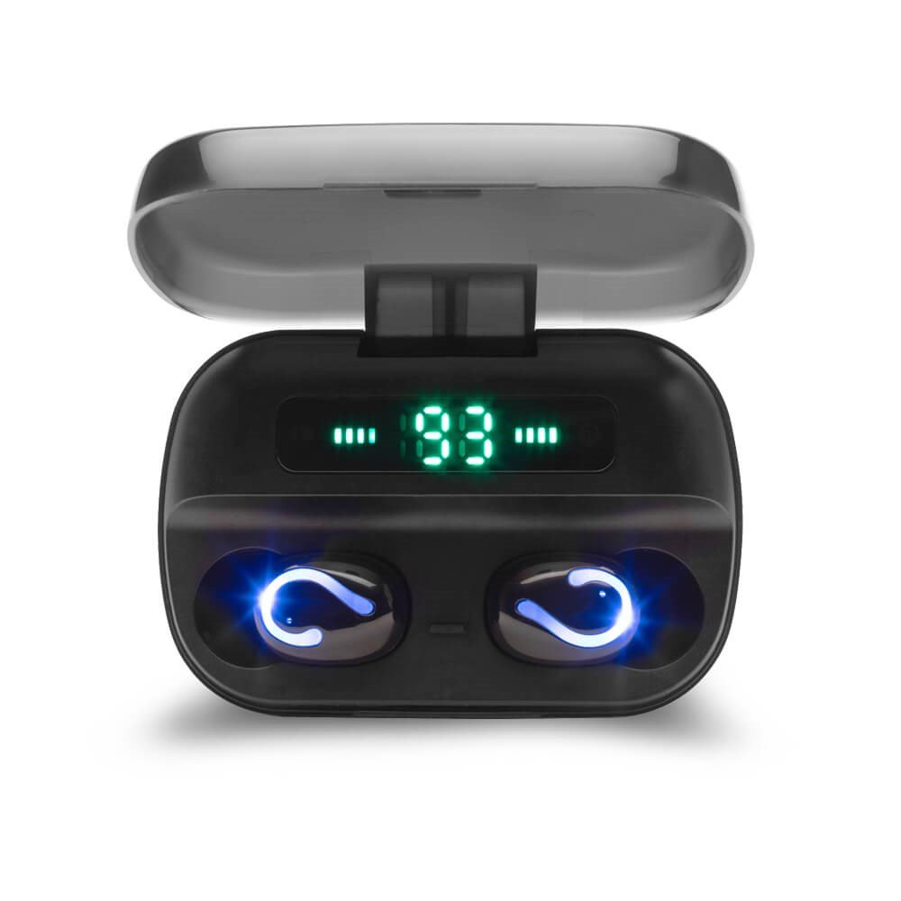 Savio TWS-06 Headphones, Wireless, Black - Image 1