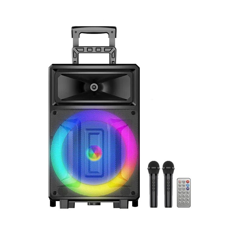 Sing-E ZQS12132 Speaker, 12 Inch, Karaoke, DJ, Rechargeable, Bluetooth 5.0 - Thumbnail 3