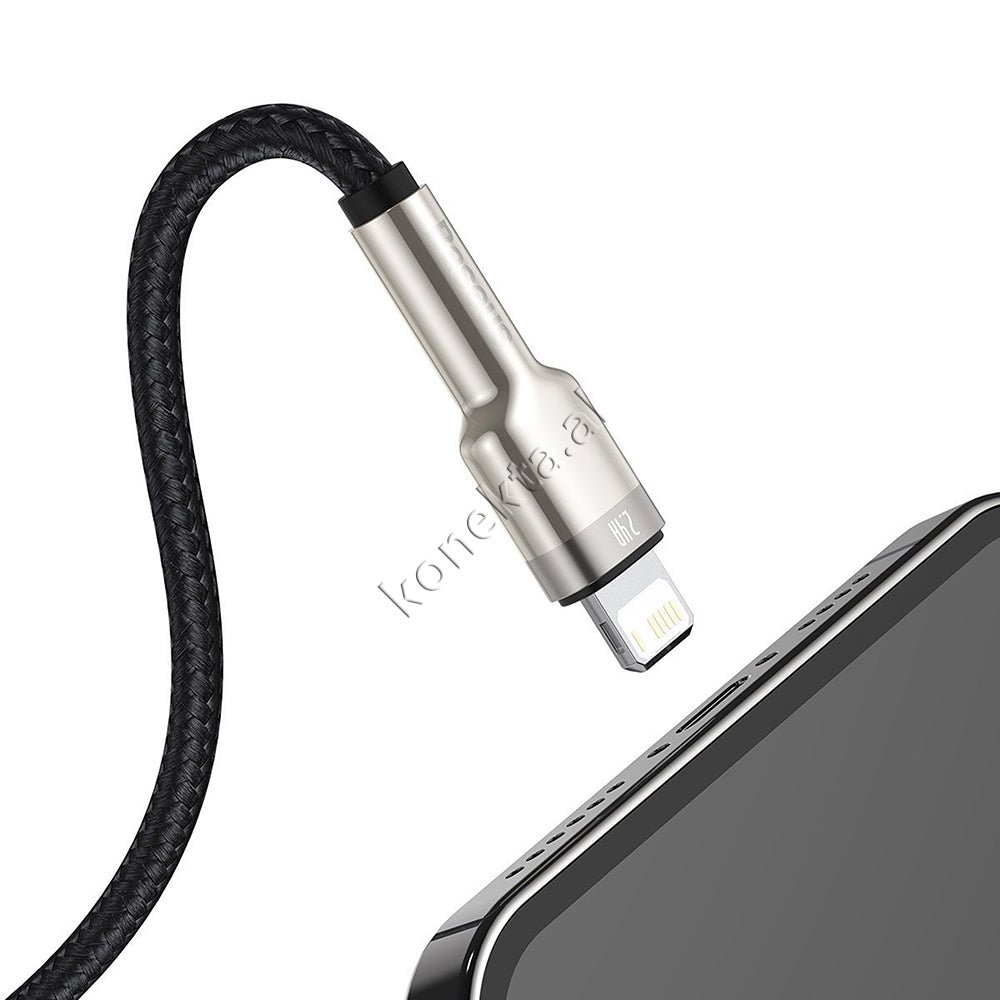 Baseus Cafule Lightning USB Cable, 1m - Thumbnail 6