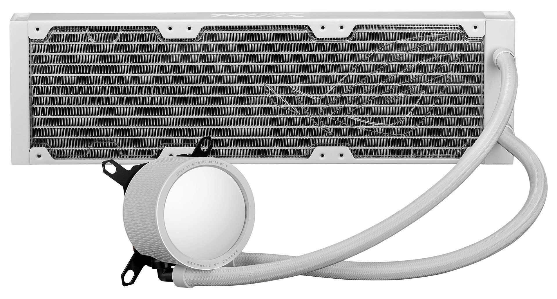 ASUS ROG Ryuo III 360 ARGB Liquid Cooler, 12 cm, White - Thumbnail 3