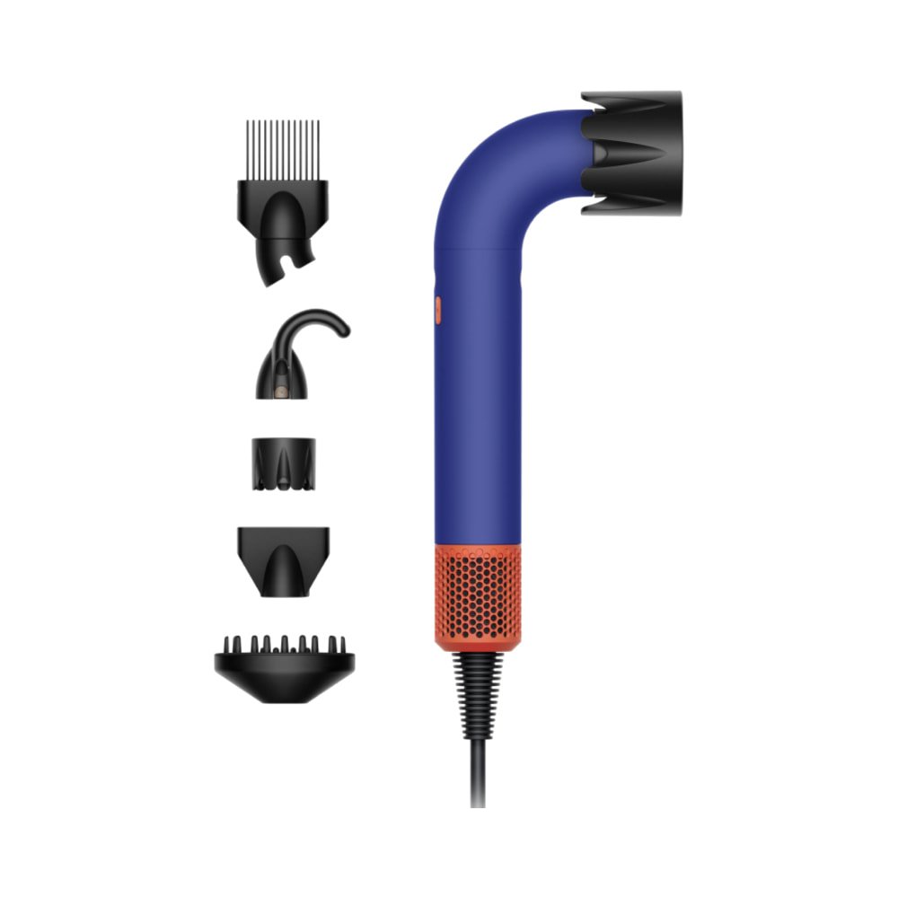 Dyson Supersonic Hair Dryer Vinca Blue/Topaz Orange - Image 1