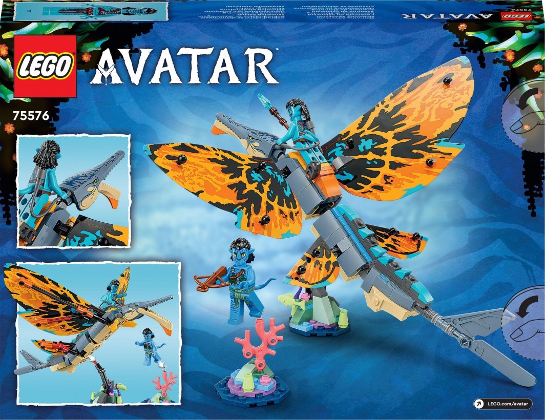 LEGO Avatar 75576 Swimwing Adventure Set, 259 Pieces - Thumbnail 9