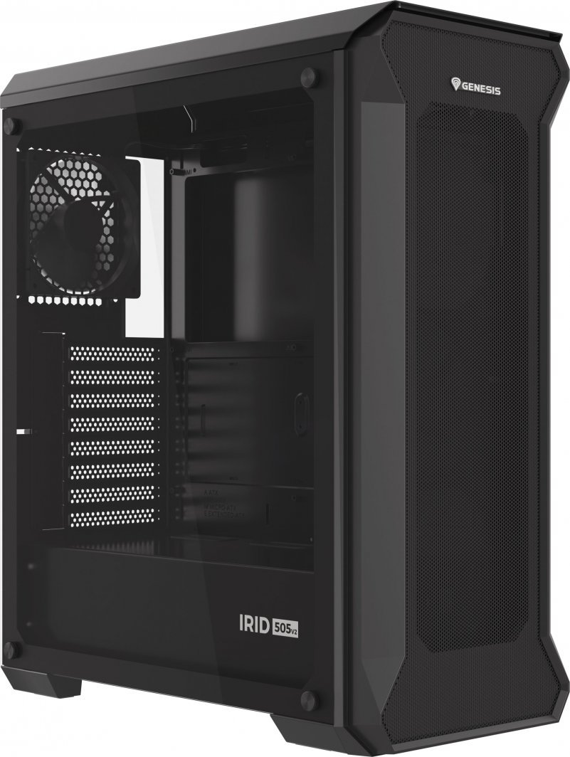 Genesis IRID 505 V2 Case, Midi Tower - Thumbnail 2