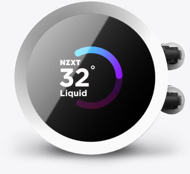 NZXT Kraken 280 RGB Cooler, White - Thumbnail 3