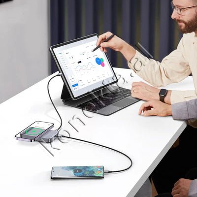 UGreen External Battery, 10000mAh, Magnetic, Wireless Charging - Thumbnail 8