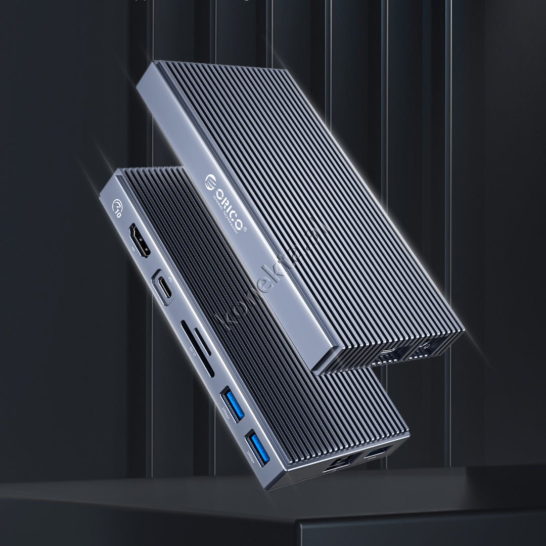 Orico CDH-9N Adapter Hub, 9 Ports, SSD Reader up to 2TB, 10Gbps - Image 1