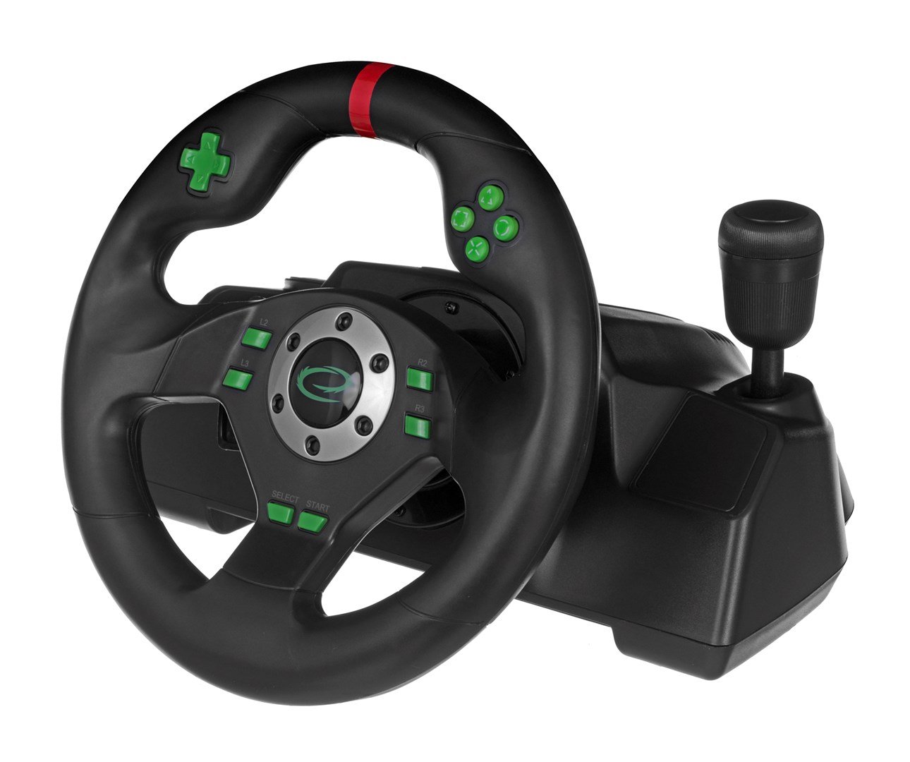 Esperanza Playstation Racing Wheel, Pedals and Gear Shifter, Playstation 3 Digital USB - Thumbnail 3