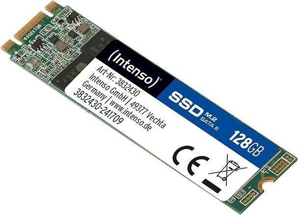 Intenso Top SSD, 128GB, M.2 2280 SATA III - Image 1