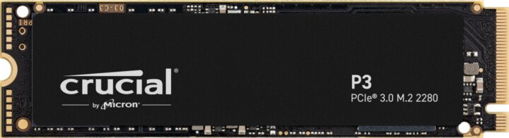 Crucial P3 SSD, M.2, 500GB - Image 1