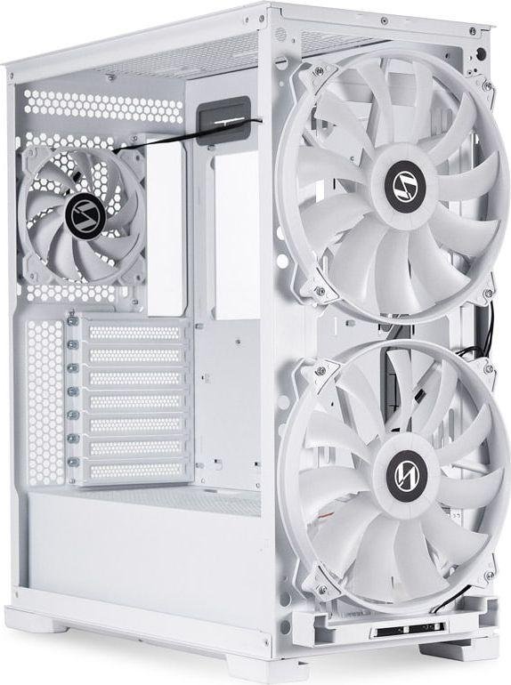 Lian Li LANCOOL 215 ARGB Case, White, Midi Tower - Thumbnail 8