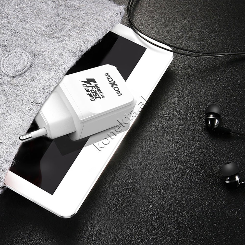 Moxom Fast Charging Charger for Samsung, 1m Type C and Micro - Thumbnail 6