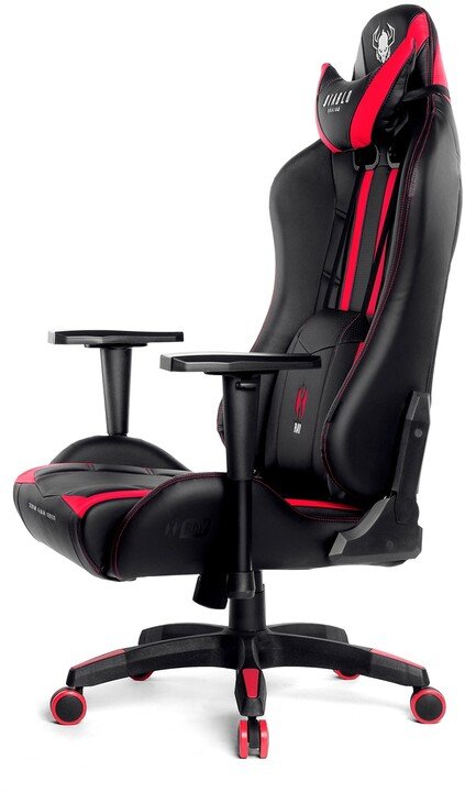 Diablo Chairs X-Ray Gaming Chair, XL, Black / Red - Thumbnail 9