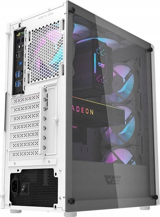 Darkflash DK352 Mesh ARGB Case, White, Midi Tower - Thumbnail 3