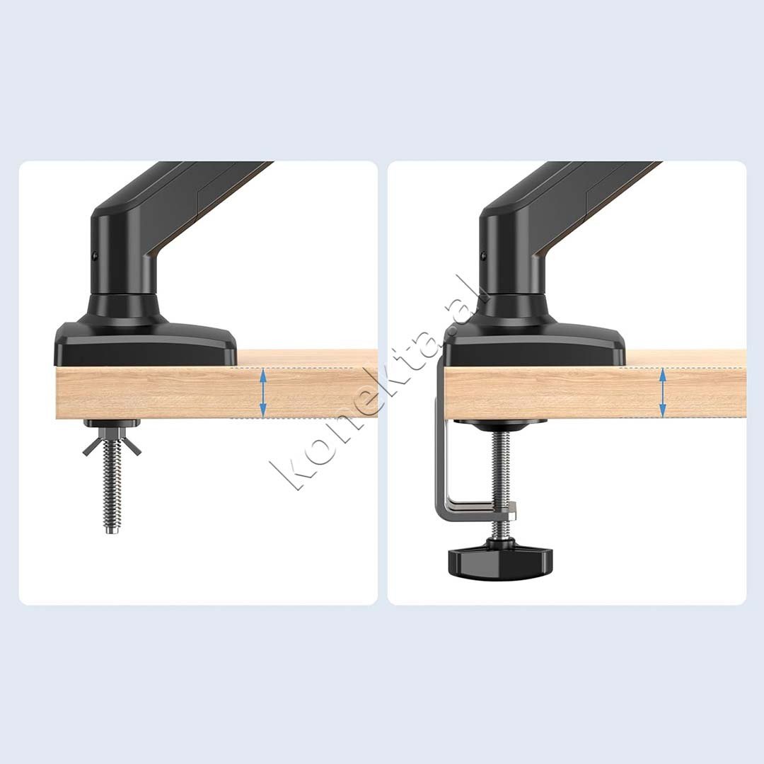 Baseus Monitor Mount, Black - Thumbnail 7