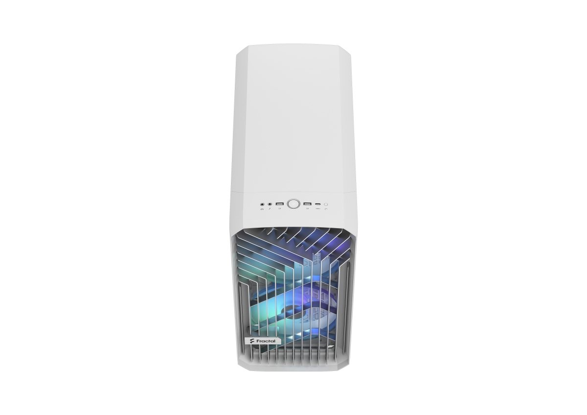 Fractal Design Torrent Compact RGB Case, Mini Tower, White - Thumbnail 9