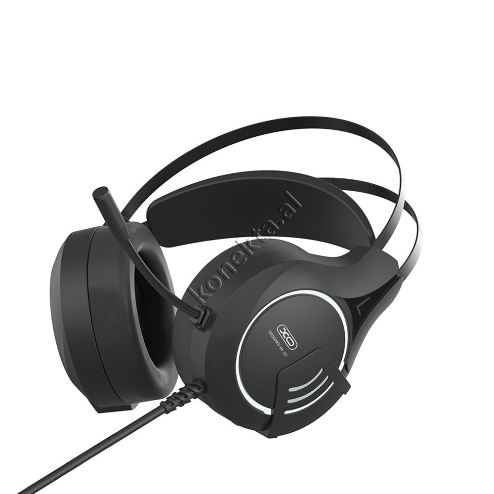 XO Gaming Headphones, Black - Thumbnail 3
