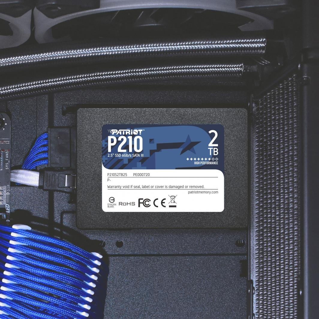Patriot P210 SSD, 2.5", 2TB - Thumbnail 4