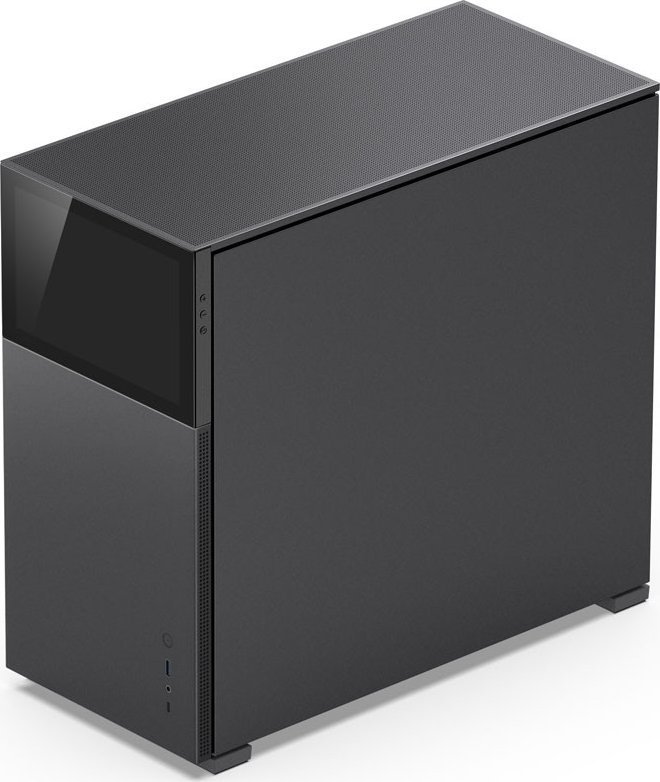 Jonsbo D41 Case, Tempered Glass, Black - Thumbnail 3